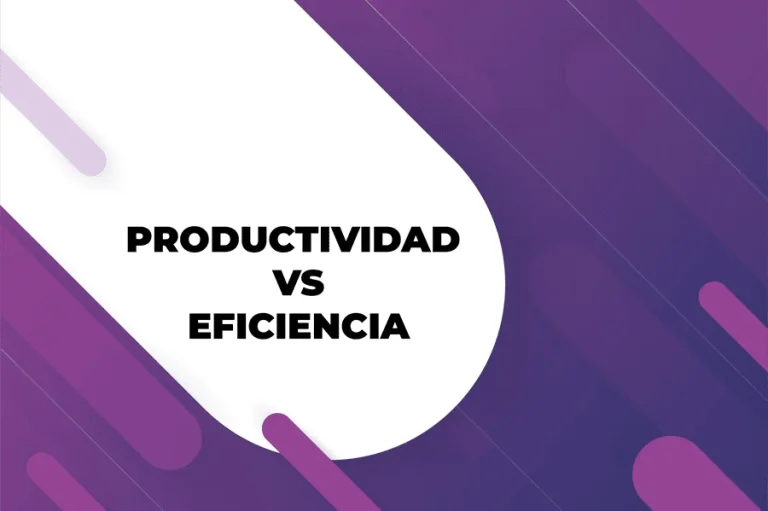 Diferencia entre productividad y eficiencia
