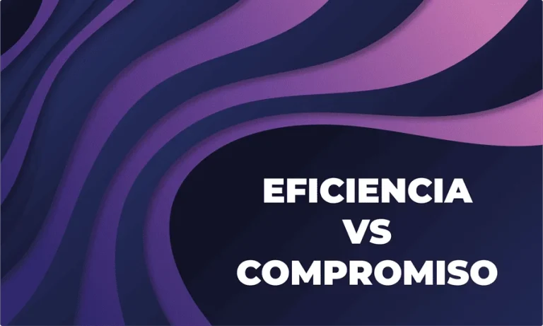 Diferencia entre eficiencia y compromiso