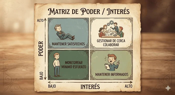 Matriz de Poder Interés