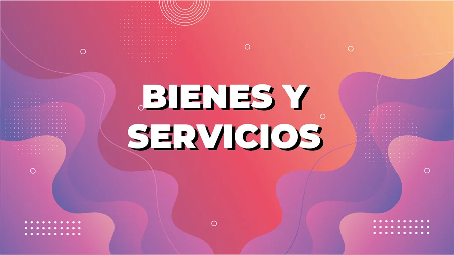 Diferencia entre bienes y servicios