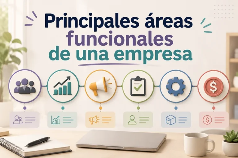 Principales áreas funcionales de una empresa