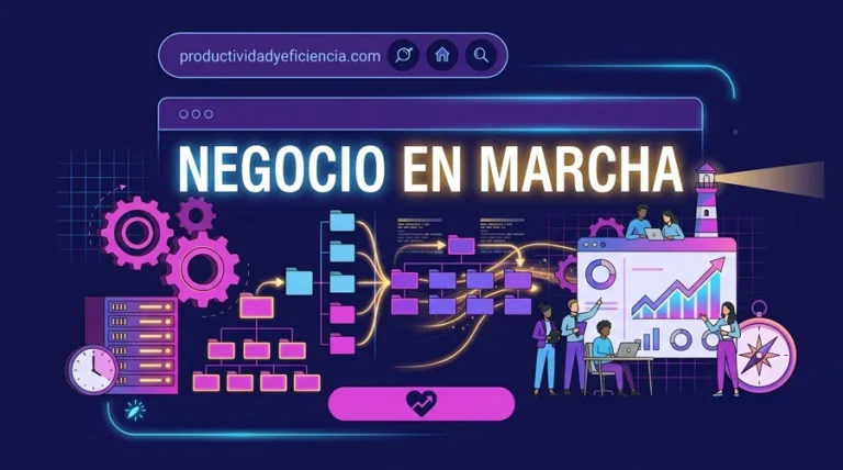Qué es el negocio en marcha