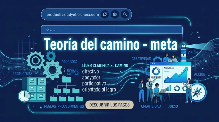 Qué es la teoría del camino meta
